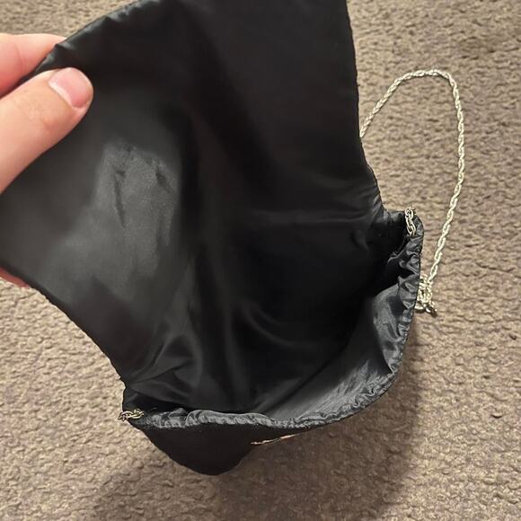 Vintage floral needlepoint bag - Picture 5 of 6